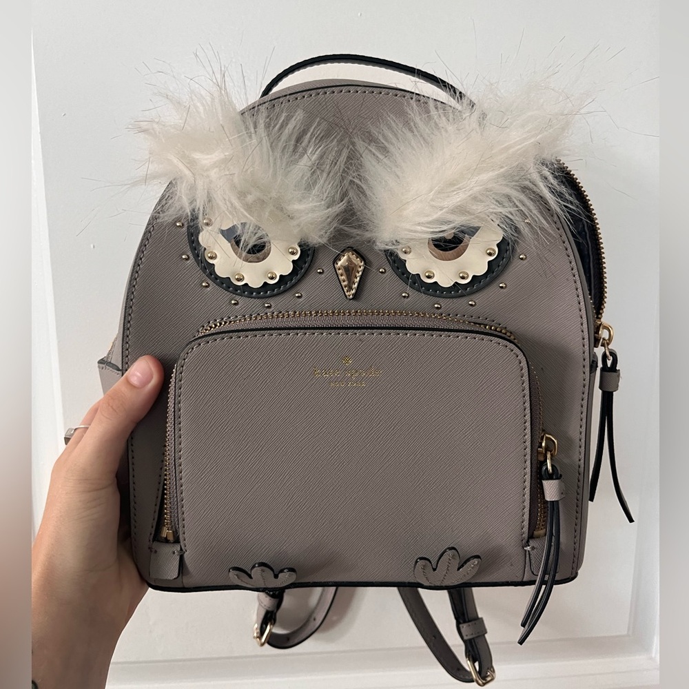 Kate Spade owl mini backpack